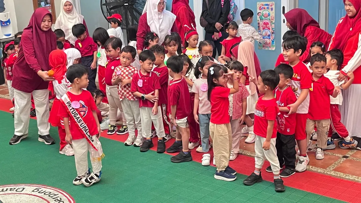 Semarak HUT ke-81 RI di KB-TK Islam Raudhah BSD foto 2