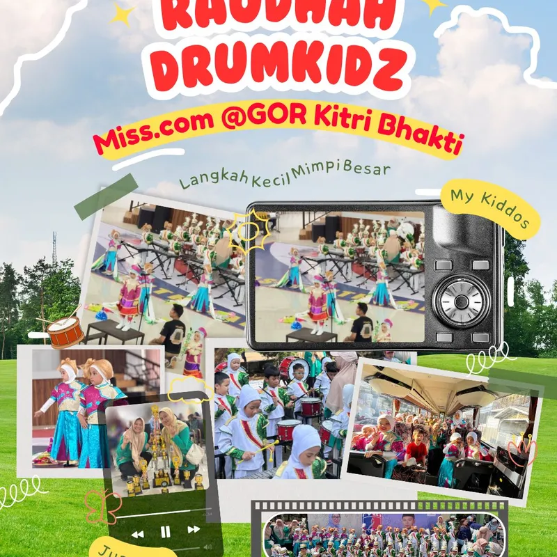 Raudhah Drumkidz TK Islam Raudhah BSD Raih Juara 1 MIS.COM 2026