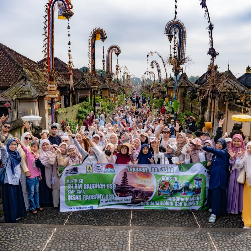 Wisata Guru Yayasan Asa Fatiha ke Bali